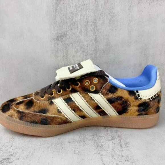 Adidas x Wales Bonner Samba Pony Leopard Print Women's - Picture 3 of 9